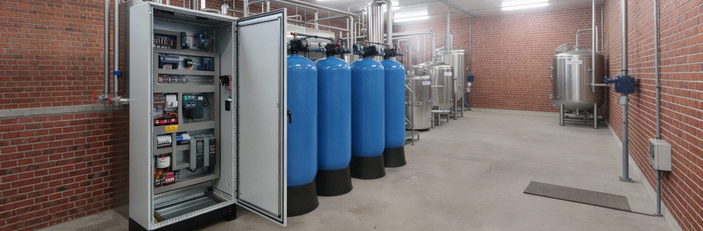 Steuerung für Enthärtungsanlagen